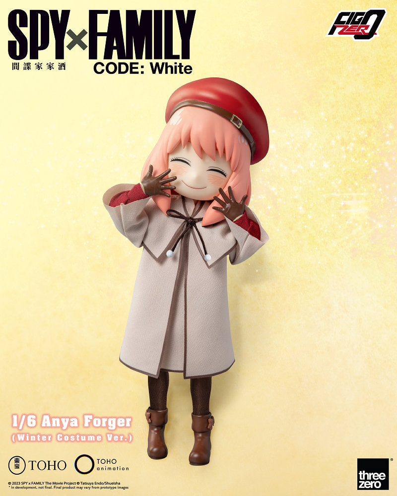 Threezero 劇場版 SPY×FAMILY間諜家家酒 CODE: White 安妮亞 佛傑 冬季服裝版