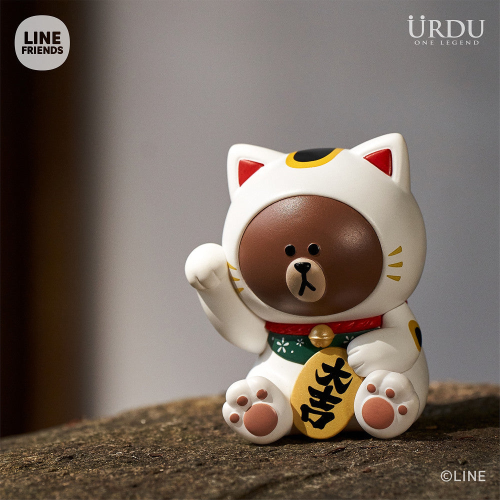 LINE FRIENDS 福部屋 招福BROWN系列 S1 8入盲盒套組 熊大