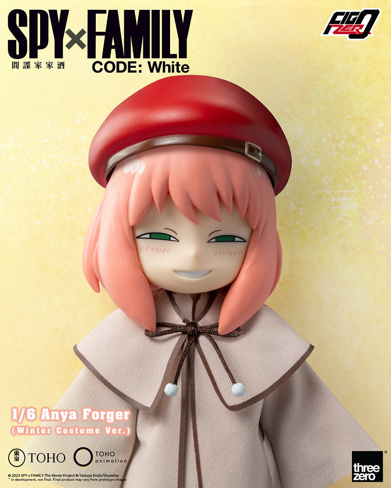 Threezero 劇場版 SPY×FAMILY間諜家家酒 CODE: White 安妮亞 佛傑 冬季服裝版