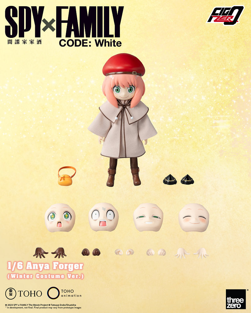 Threezero 劇場版 SPY×FAMILY間諜家家酒 CODE: White 安妮亞 佛傑 冬季服裝版