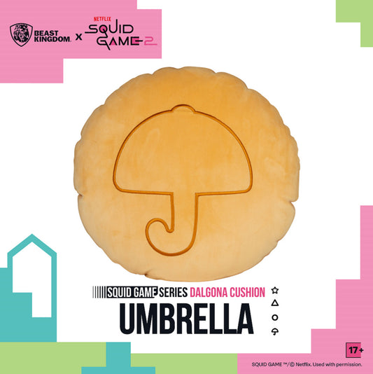 魷魚遊戲系列 椪糖靠枕 圓形 / 三角形 / 雨傘