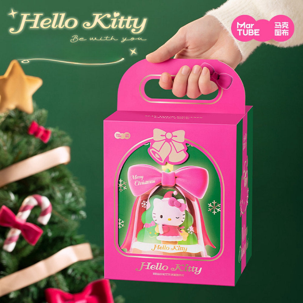 MarTube x Sanrio 小夜燈 Hello Kitty 聖誕裝