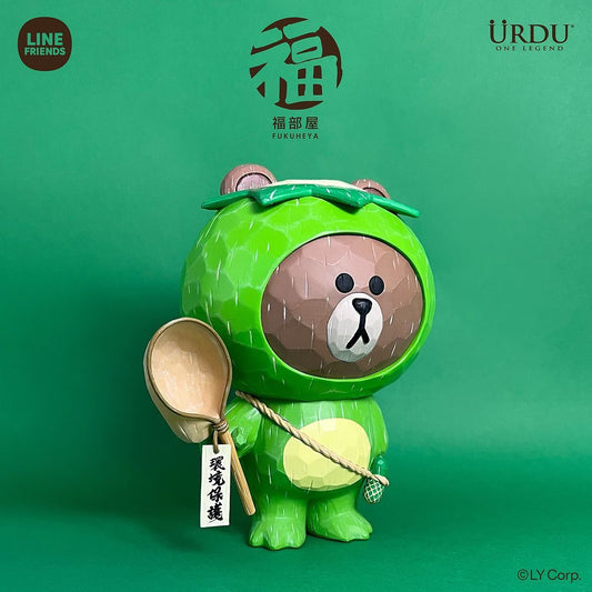 LINE FRIENDS meets URDU 福部屋招福BROWN系列 河童熊大