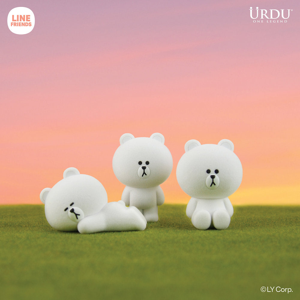 LINE FRIENDS BROWN植絨系列 6入盲盒套組 熊大兔兔