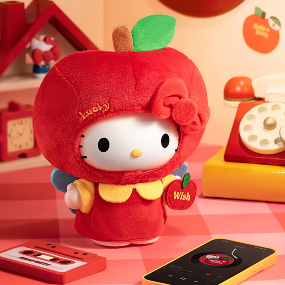 MarTube x Sanrio 藍牙喇叭 蘋果精靈 Hello Kitty
