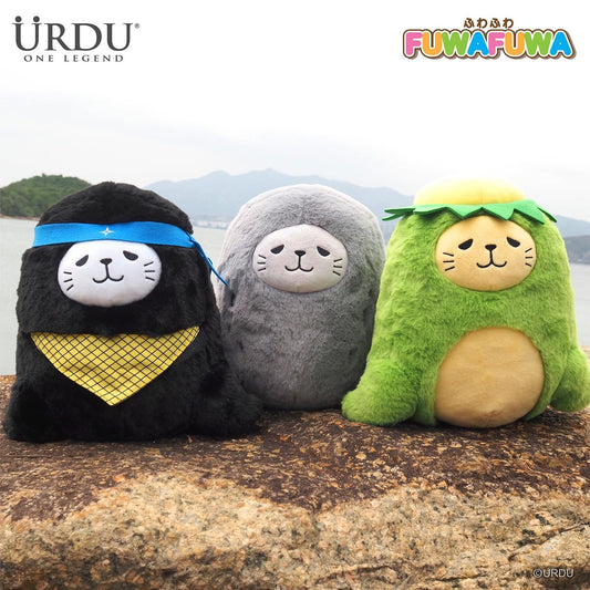 URDU FUWAFUWA系列 30公分絨毛-忍者海豹