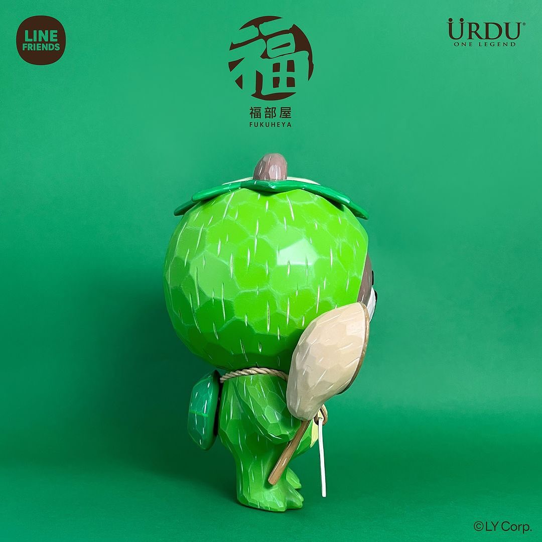 LINE FRIENDS meets URDU 福部屋招福BROWN系列 河童熊大