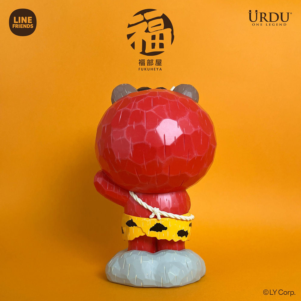 LINE FRIENDS meets URDU 福部屋招福BROWN系列 雷神熊大