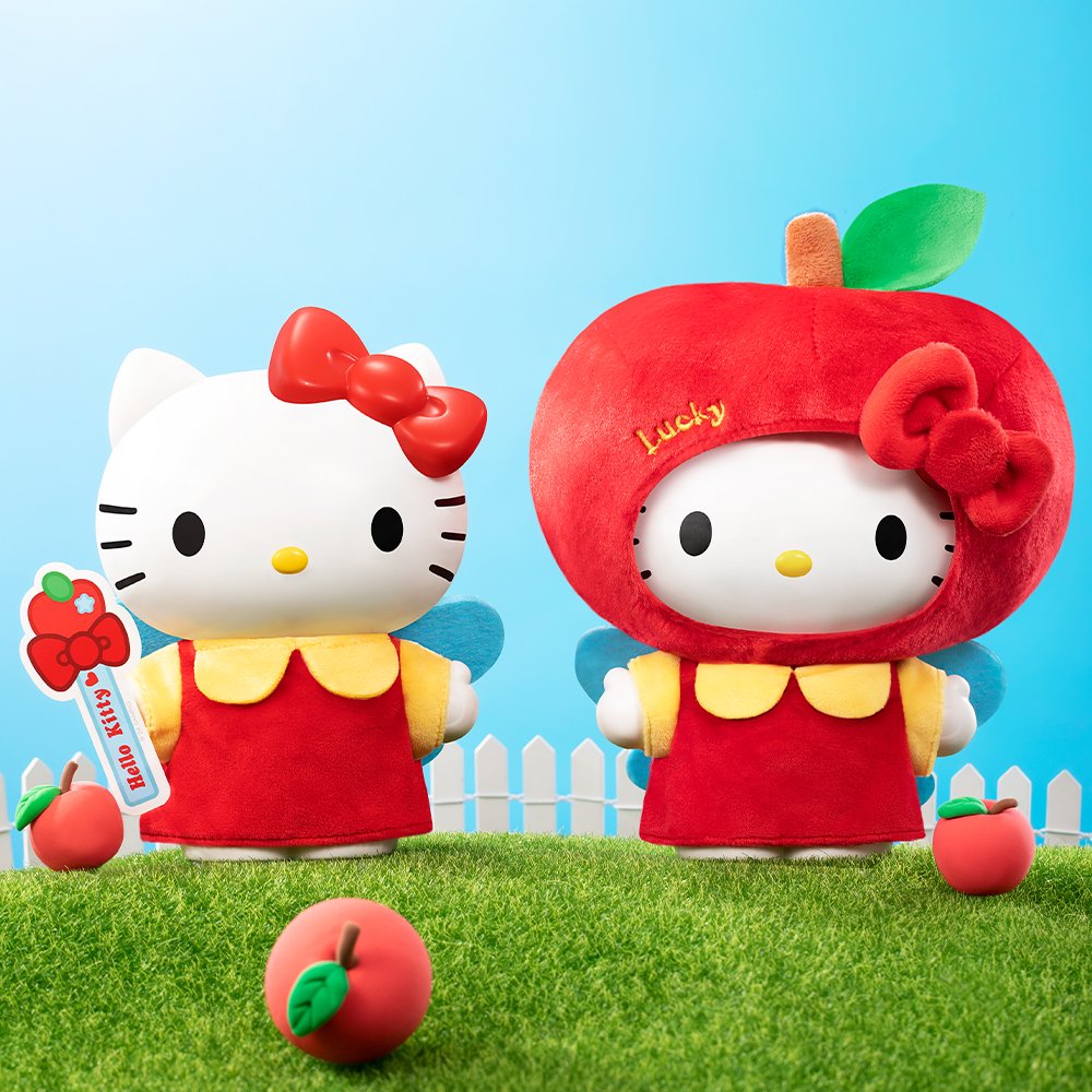 MarTube x Sanrio 藍牙喇叭 蘋果精靈 Hello Kitty