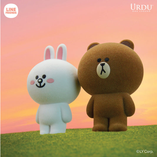LINE FRIENDS BROWN植絨系列 6入盲盒套組 熊大兔兔