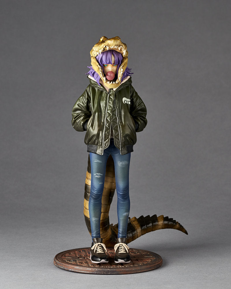 海洋堂 鱷魚女孩 1:7 雕像