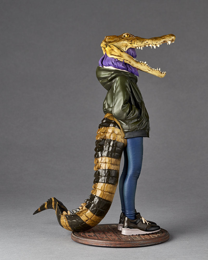 海洋堂 鱷魚女孩 1:7 雕像