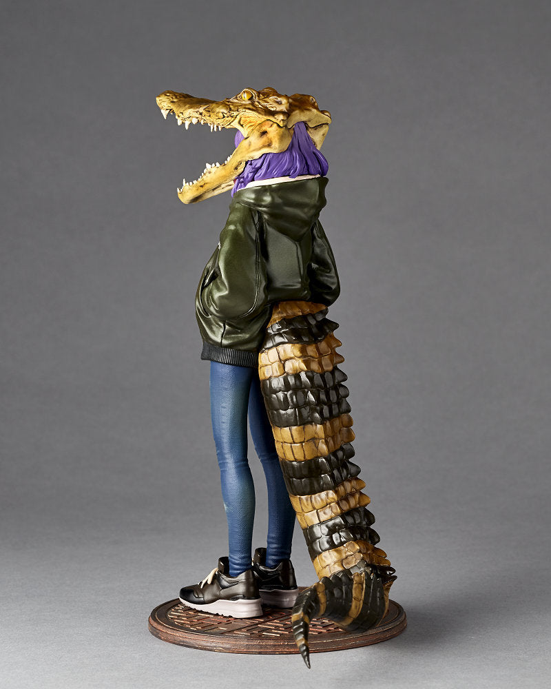 海洋堂 鱷魚女孩 1:7 雕像