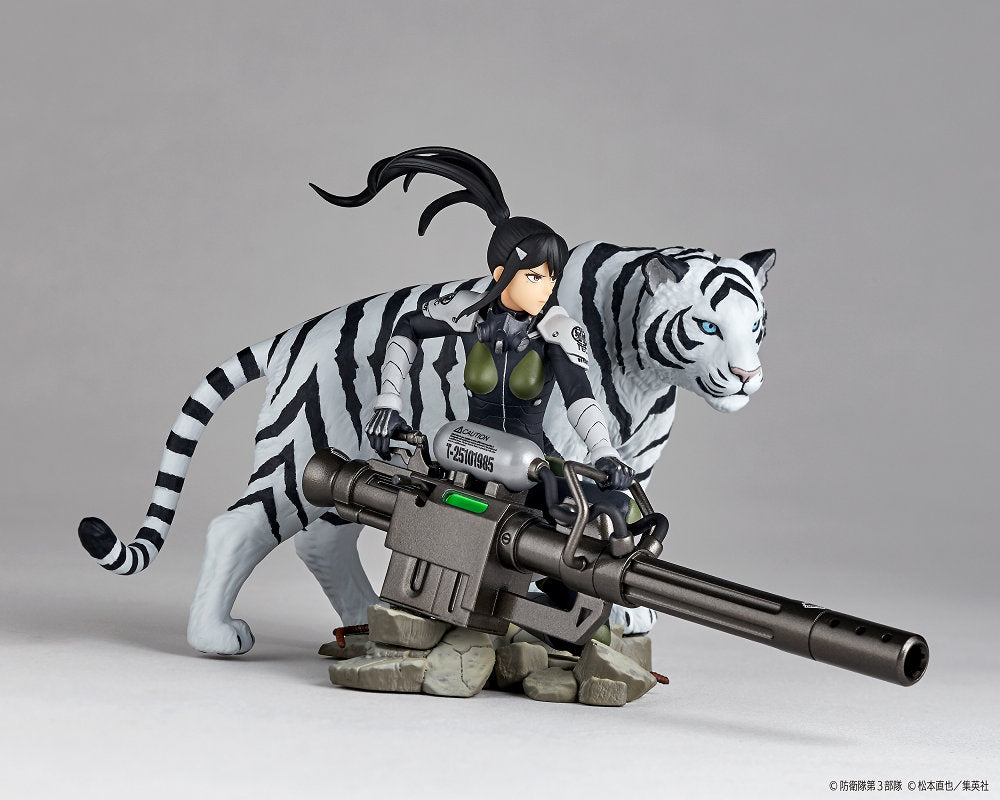海洋堂 KD091 怪獸8號 亞白米娜 & 伐虎 1:18 雕像
