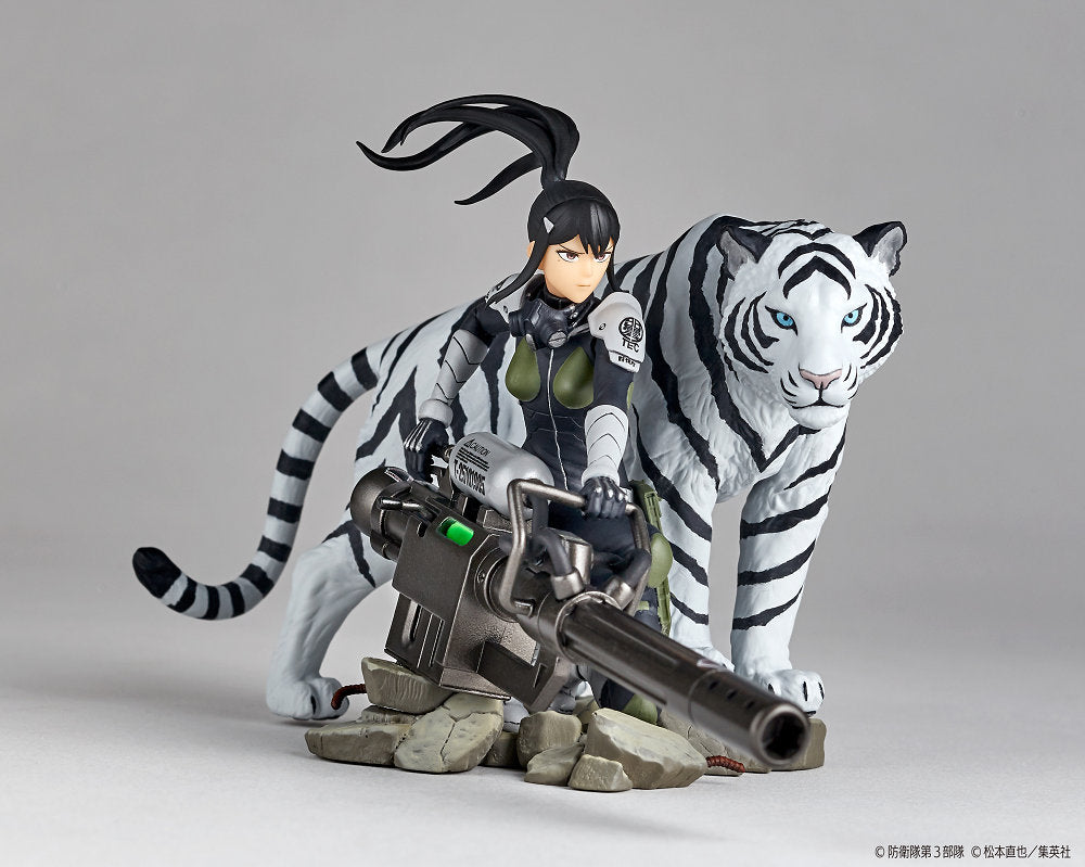 海洋堂 KD091 怪獸8號 亞白米娜 & 伐虎 1:18 雕像