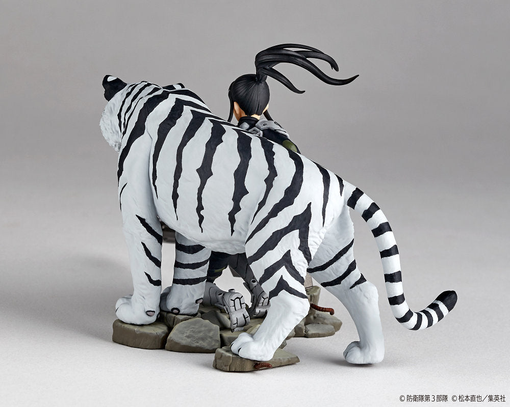 海洋堂 KD091 怪獸8號 亞白米娜 & 伐虎 1:18 雕像