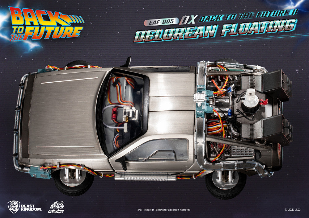 EAF-005DX 回到未來 德羅倫 時光車 豪華磁浮版