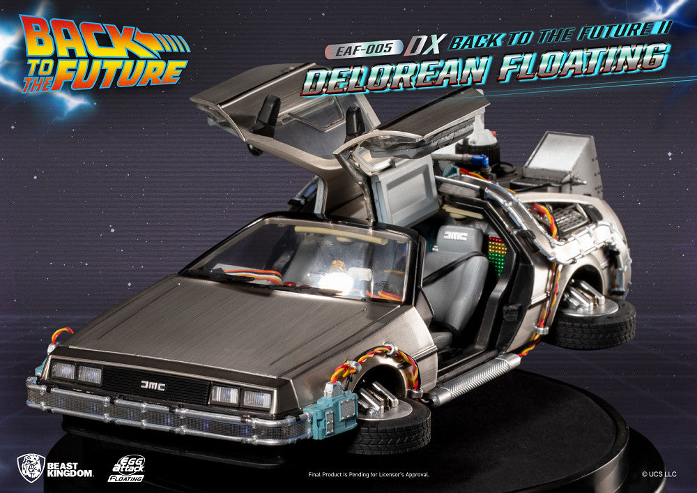 EAF-005DX 回到未來 德羅倫 時光車 豪華磁浮版