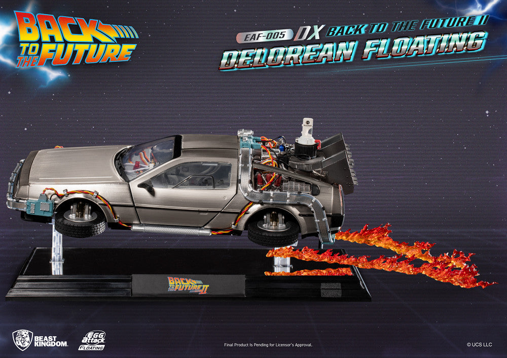 EAF-005DX 回到未來 德羅倫 時光車 豪華磁浮版