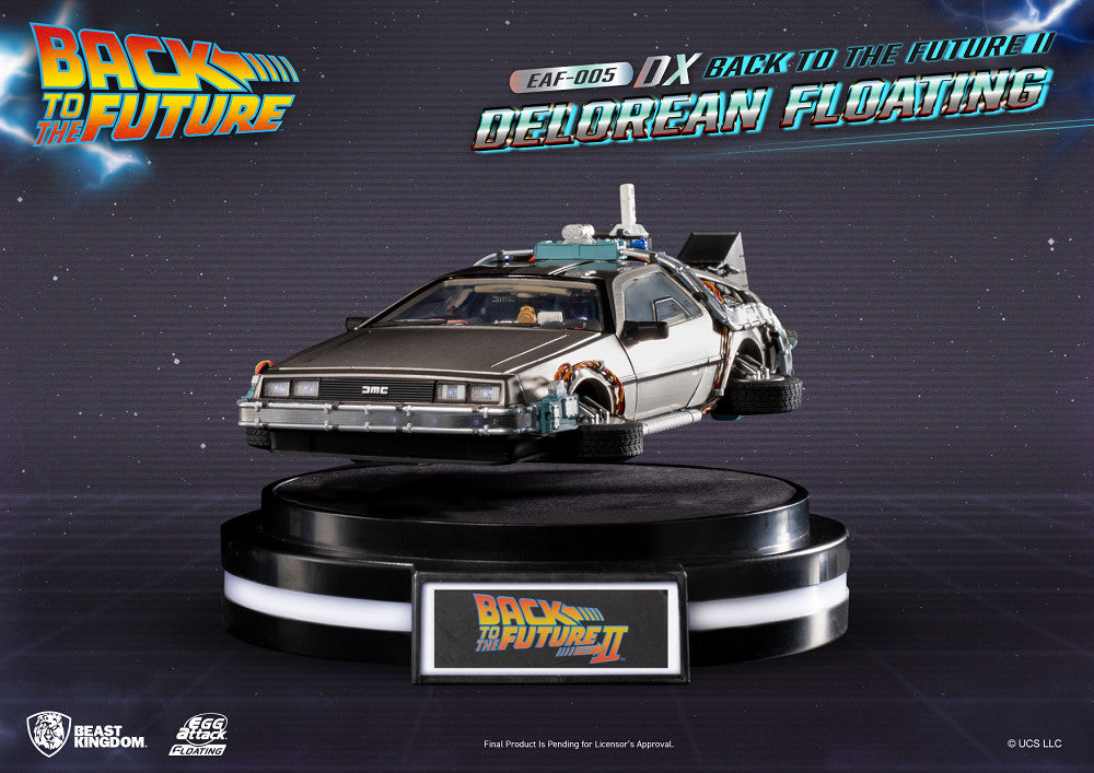 EAF-005DX 回到未來 德羅倫 時光車 豪華磁浮版