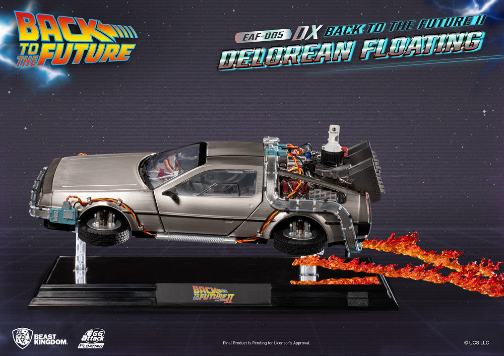 EAF-005DX 回到未來 德羅倫 時光車 豪華磁浮版
