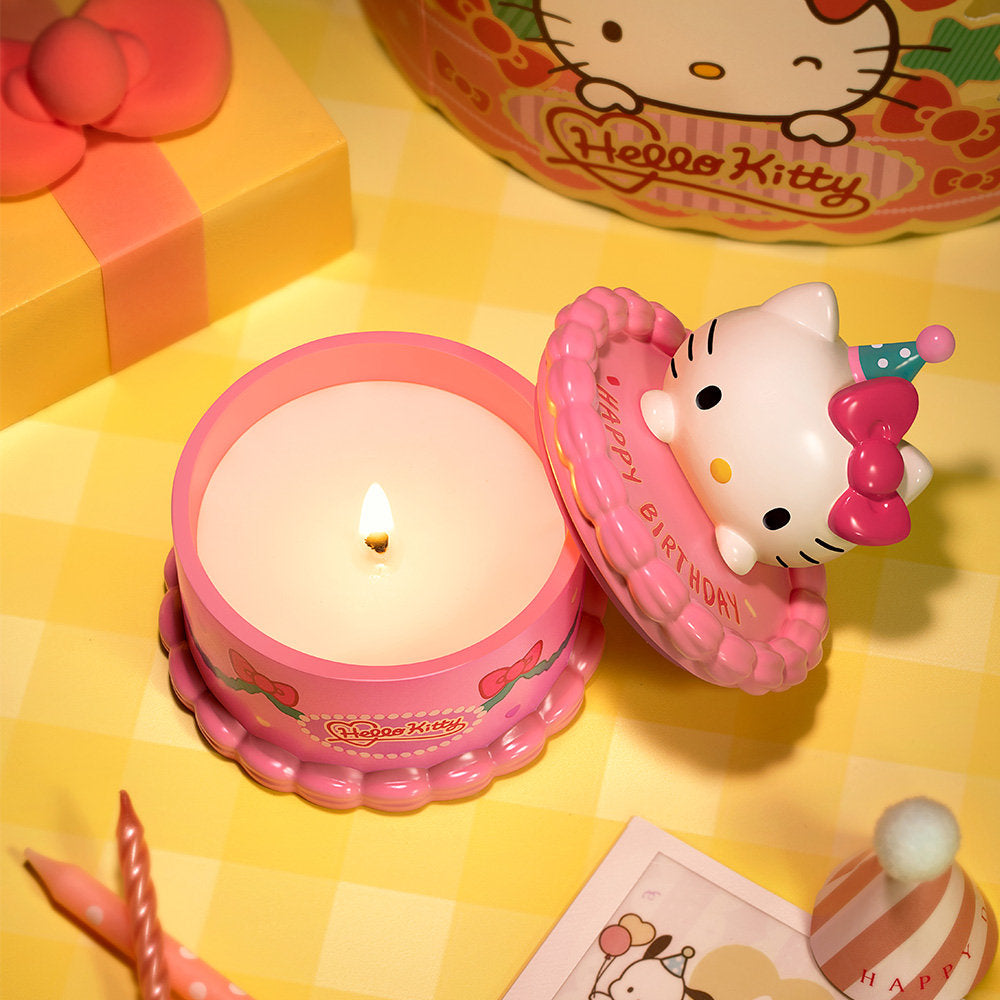 MarTube x Sanrio 生日蛋糕蠟燭系列 Hello Kitty