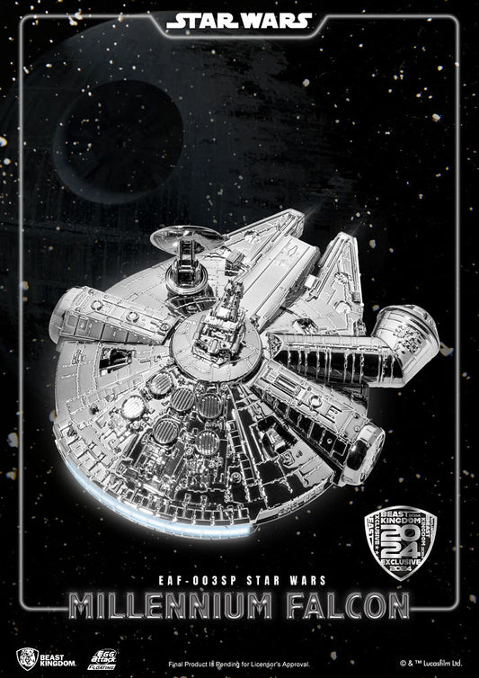 EAF-003SP 星際大戰 千年鷹號 電鍍磁浮版 電鍍配色版