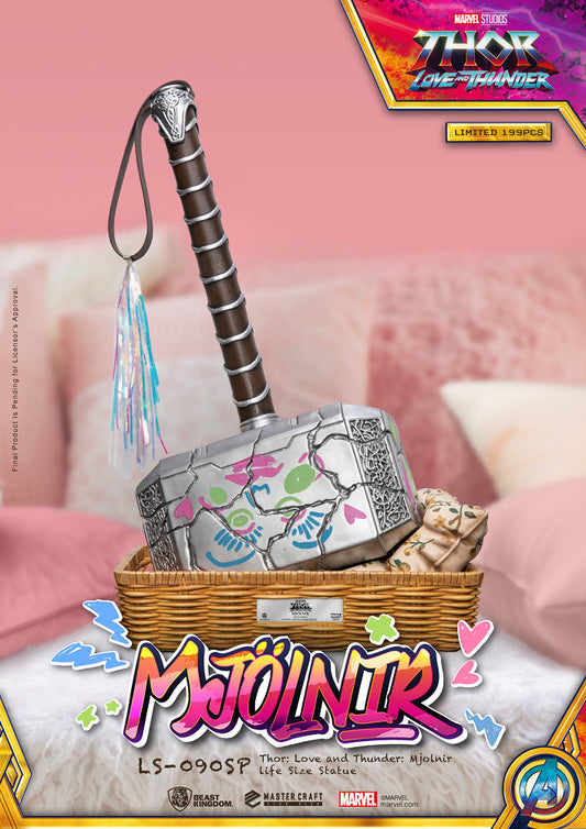 LS-090SP 雷神索爾:愛與雷霆 雷神之槌 1:1雕像 特別版