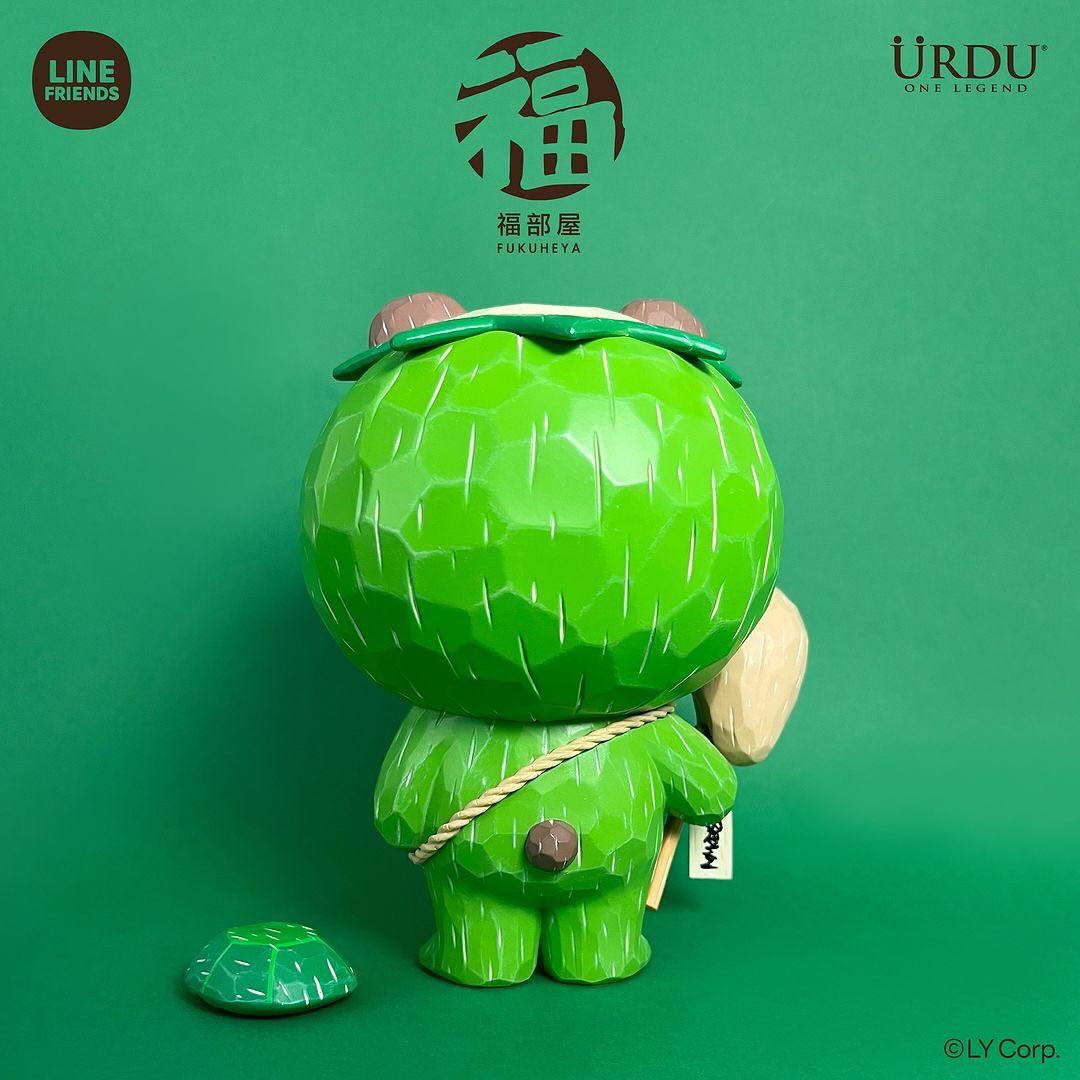 LINE FRIENDS meets URDU 福部屋招福BROWN系列 河童熊大