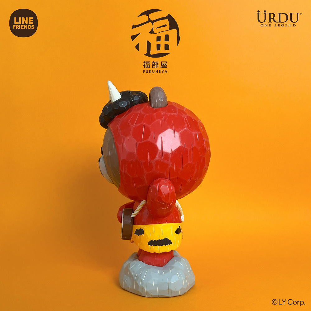 LINE FRIENDS meets URDU 福部屋招福BROWN系列 雷神熊大