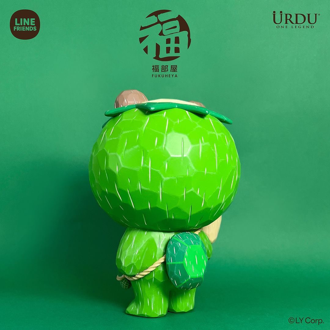 LINE FRIENDS meets URDU 福部屋招福BROWN系列 河童熊大