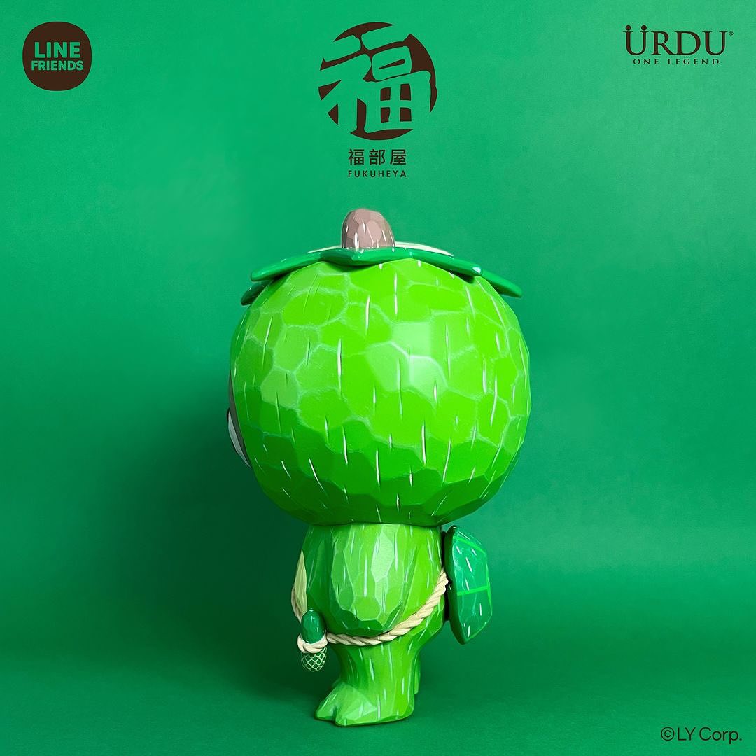 LINE FRIENDS meets URDU 福部屋招福BROWN系列 河童熊大