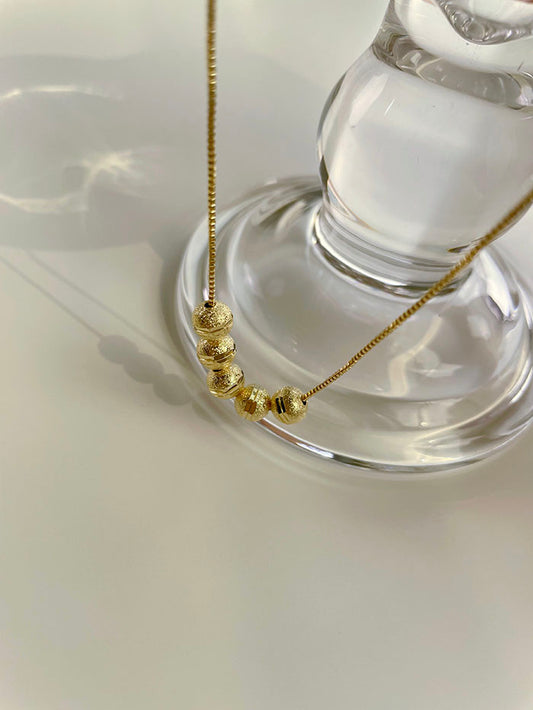 活動式小圓豆項鍊