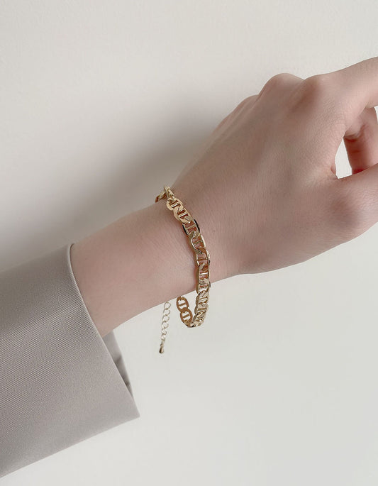 歐美幾何鍊條手鍊