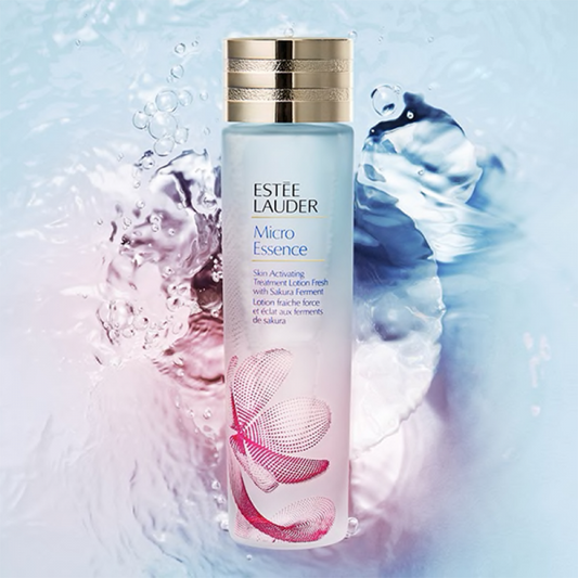 Estee Lauder 雅詩蘭黛 Micro Essence 微分子肌底原生露櫻花輕盈版