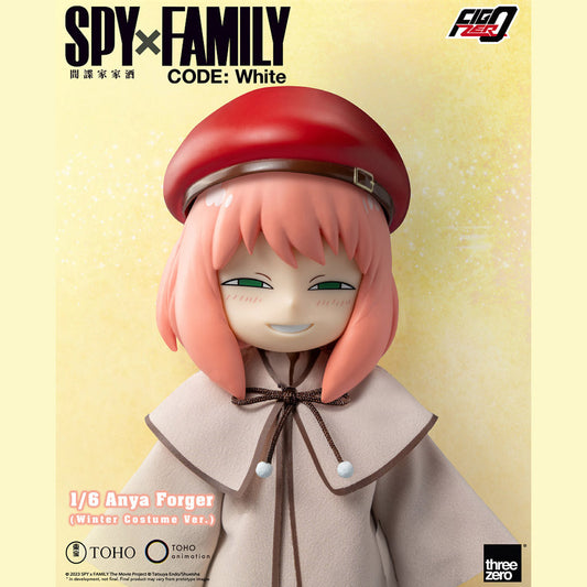 Threezero 劇場版 SPY×FAMILY間諜家家酒 CODE: White 安妮亞 佛傑 冬季服裝版