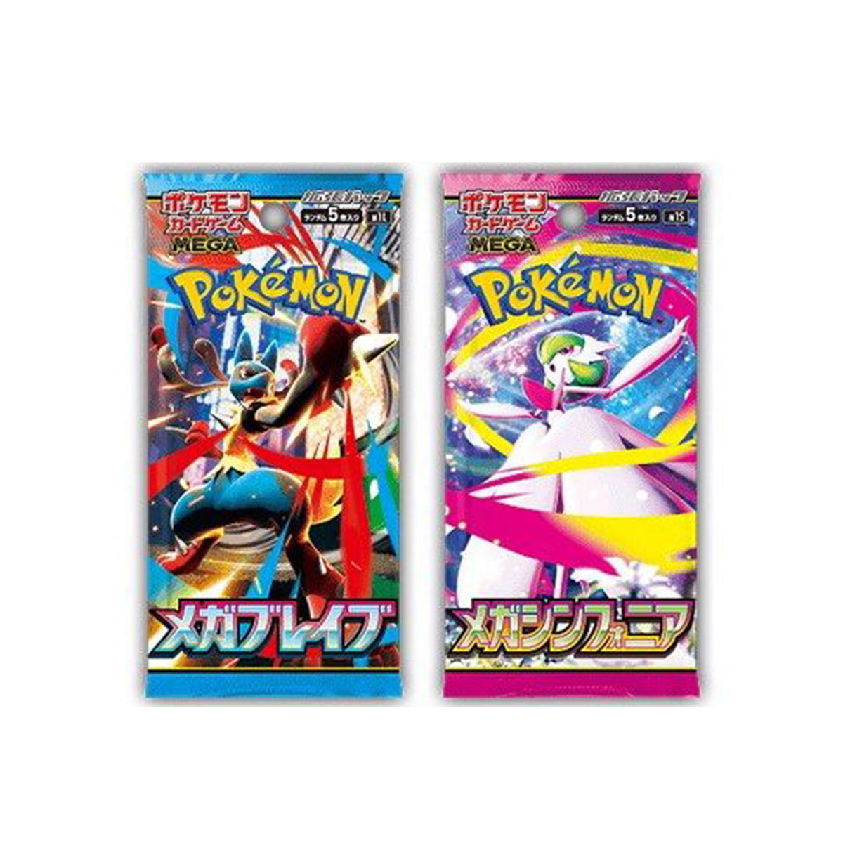 寶可夢 M1L超級勇氣/M1S超級交響樂 日文版 集換式卡牌遊戲 TCG 散包