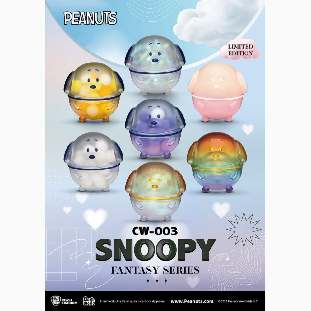 CW-003 史努比圓滾滾奇幻系列 盲盒套組(6入)