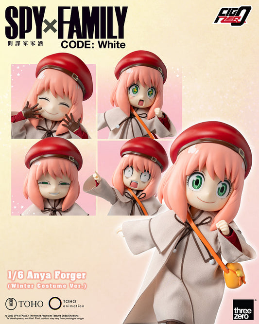 Threezero 劇場版 SPY×FAMILY間諜家家酒 CODE: White 安妮亞 佛傑 冬季服裝版
