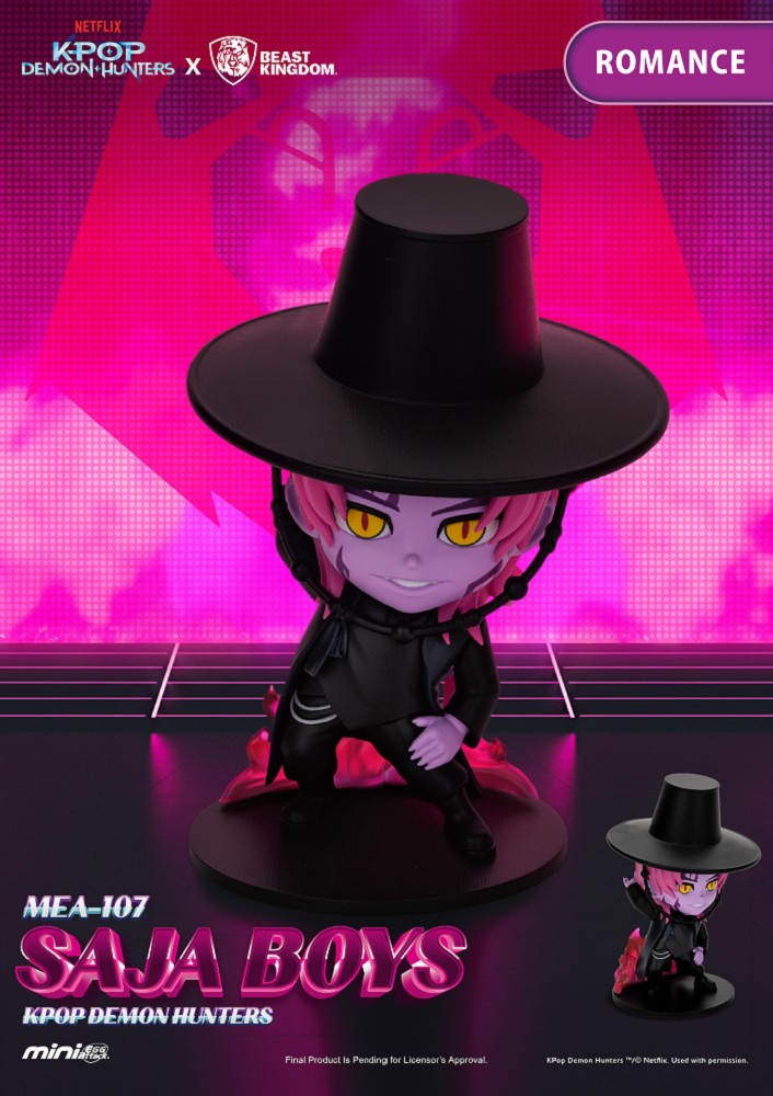 MEA-107 KPOP獵魔女團 Saja Boys 惡魔舞台版 盲盒套組(6入)