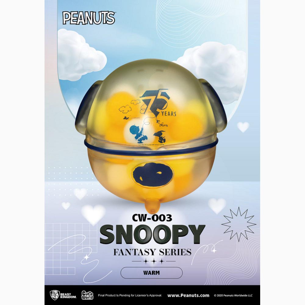 CW-003 史努比圓滾滾奇幻系列 盲盒套組(6入)