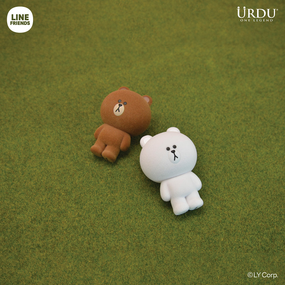 LINE FRIENDS BROWN植絨系列 6入盲盒套組 熊大兔兔