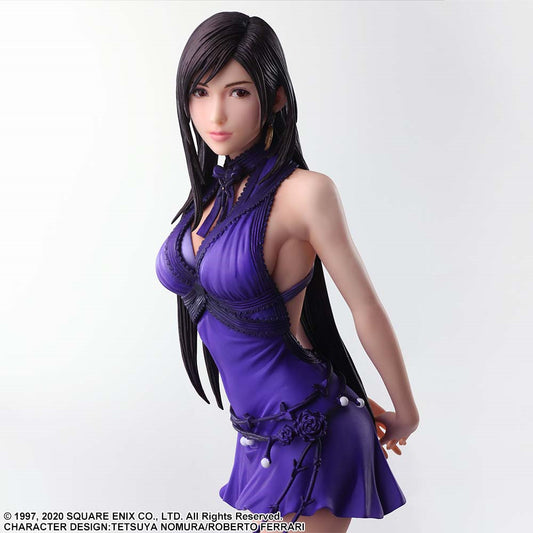 Static Arts 最終幻想VII 重製版 蒂法 洛克哈特 禮服款 塑像