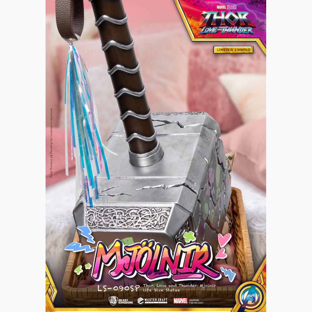 LS-090SP 雷神索爾：愛與雷霆 雷神之槌 1:1雕像 特別版