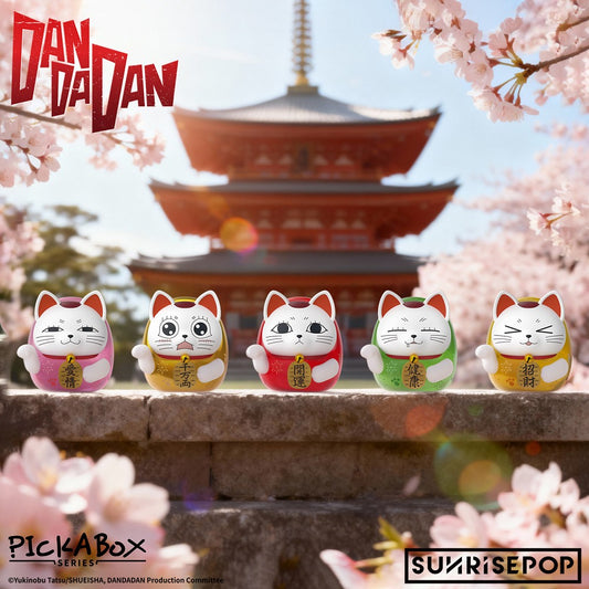 SUNRISEPOP 膽大黨 PICKABOX 高速婆婆 達摩系列 盲盒套組(4入)