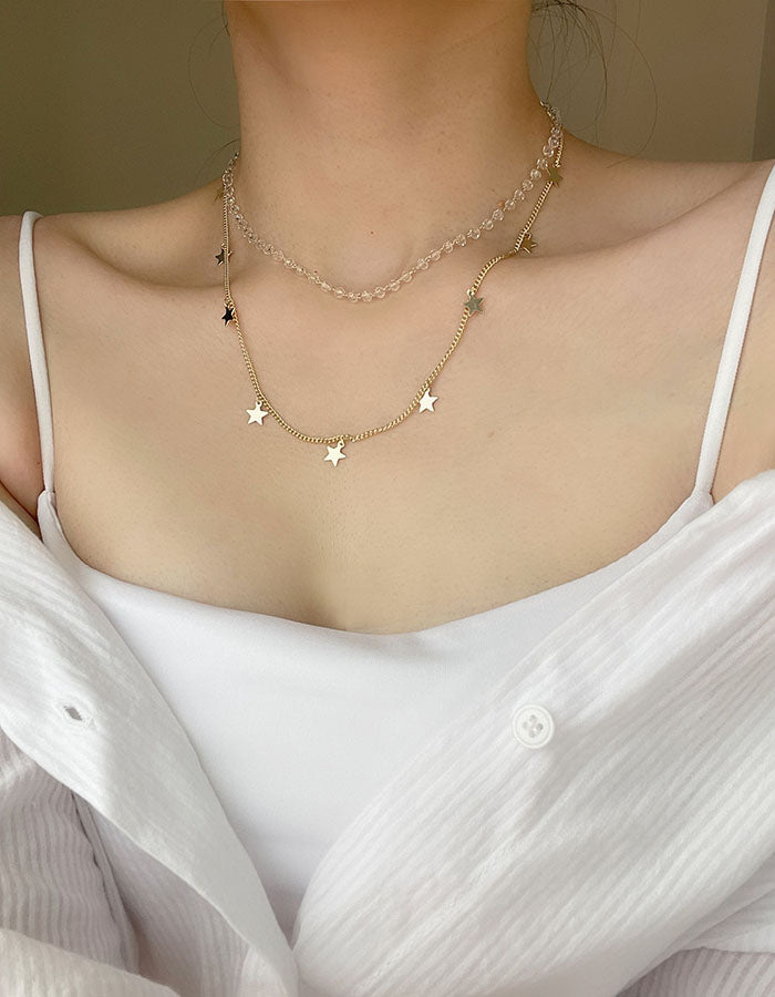 星星雙層項鍊