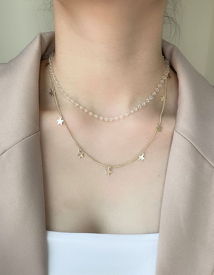 星星雙層項鍊