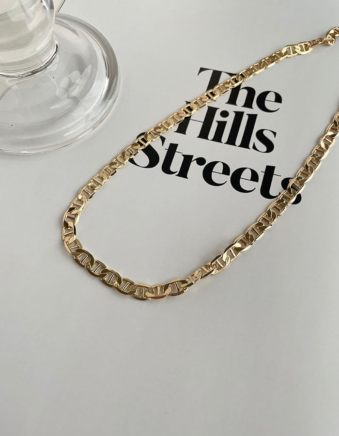 歐美幾何鍊條項鍊