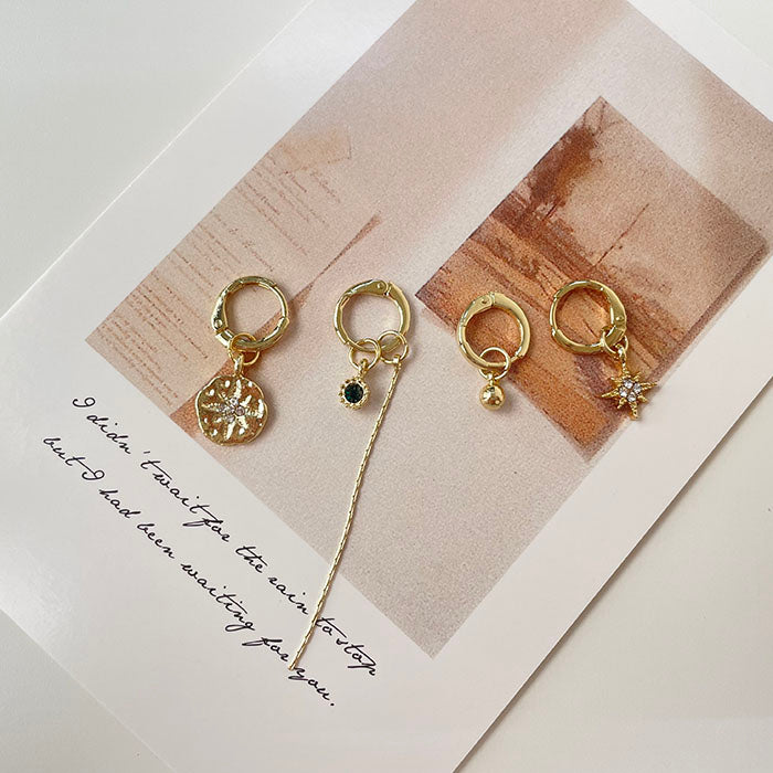 小精靈系耳環四件組