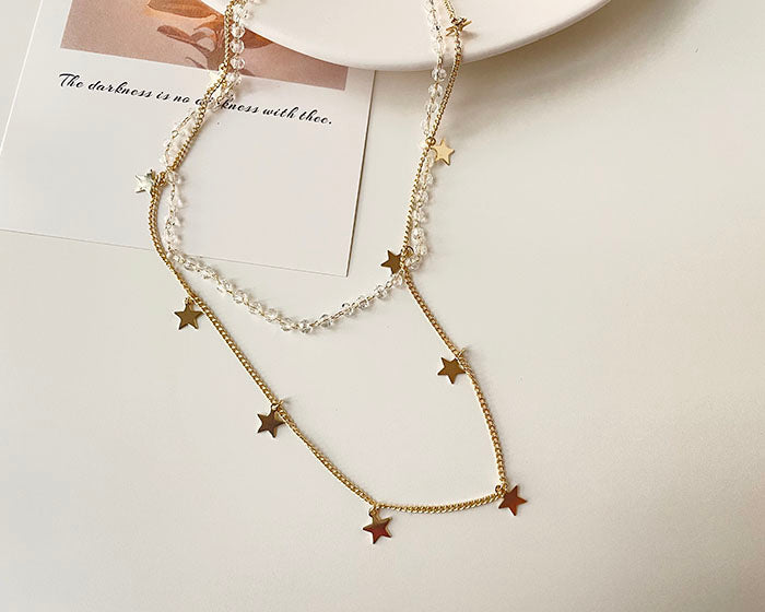 星星雙層項鍊